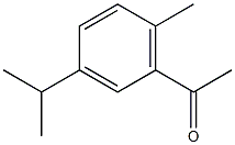 methyl carvacryl ketone Struktur