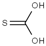 monothiocarbonic acid Struktur