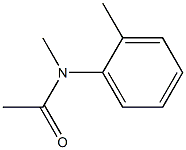 N-methyl-o-acetotoluide Struktur