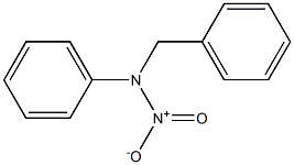 N-nitro-N-phenylbenzyl-amine Struktur