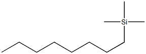 octyltrimethylsilicane Struktur