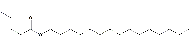 pentadecyl caproate Struktur