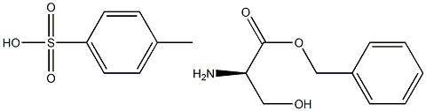 D-SERINE BENZYL ESTER P TOLUENESULFONAT Struktur