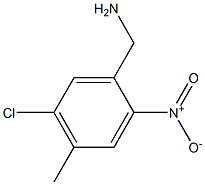 5-CHLORO-4-METHYL-2-NITROBENZYLAMINE Struktur