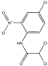 4-Chloro-N-(dichloroacetyl)-2-nitroaniline Struktur