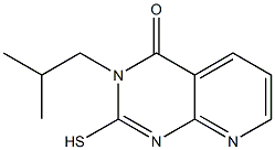 3-ISOBUTYL-2-MERCAPTOPYRIDO[2,3-D]PYRIMIDIN-4(3H)-ONE Struktur