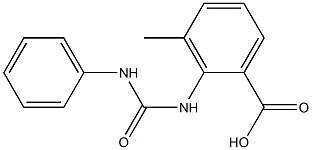 2-[(ANILINOCARBONYL)AMINO]-3-METHYLBENZOIC ACID Struktur