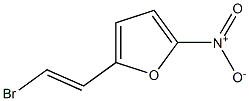 2-[2-BROMOVINYL]-5-NITROFURAN Struktur