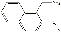 (2-METHOXY-1-NAPHTHYL)METHYLAMINE Struktur