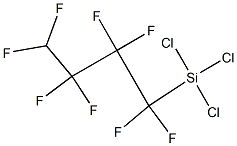 4-HYDROOCTAFLUOROBUTYLTRICHLOROSILANE 97% Struktur