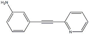 3-(PYRIDIN-2-YLETHYNYL)ANILINE Struktur