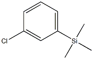 1-(TRIMETHYLSILYL)-3-CHLOROBENZENE 96% Struktur