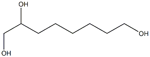 1,2,8-OCTANETRIOL 97+% Struktur