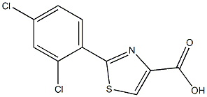 2-(2,4-DICHLOROPHENYL)THIAZOLE-4-CARBOXYLIC ACID, 95+% Struktur