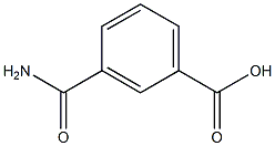 3-(AMINOCARBONYL)BENZOIC ACID Struktur