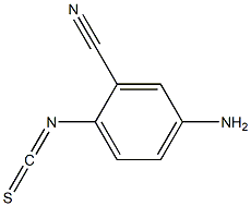 4-AMINO-2-CYANOPHENYLISOTHIOCYANATE 97% Struktur