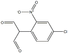 2-(4-CHLORO-2-NITROPHENYL)MALONDIALDEHYDE 95% Struktur