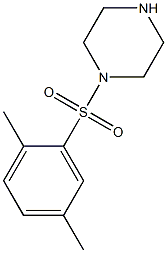 1-[(2,5-DIMETHYLPHENYL)SULFONYL]PIPERAZINE Struktur