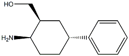 2-CIS-HYDROXYMETHYL-4-TRANS-PHENYL-1- CYCLOHEXYLAMINE 95% Struktur