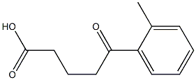 5-(2-METHYLPHENYL)-5-OXOVALERIC ACID 95% Struktur