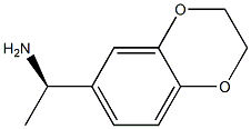 (1R)-1-(2,3-DIHYDRO-1,4-BENZODIOXIN-6-YL)ETHANAMINE Struktur