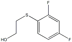 2,4-DIFLUOROPHENYLTHIOETHANOL 98% Struktur