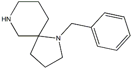 1-Benzyl-1,7-diaza-spiro[4.5]decane Struktur