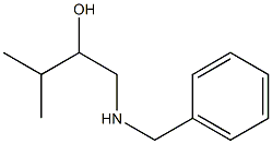 1-Benzylamino-3-methyl-butan-2-ol Struktur