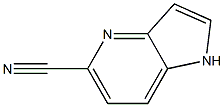 1H-PYRROLO[3,2-B]PYRIDINE-5-CARBONITRILE Struktur