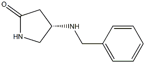 (S)-4-(BENZYL-AMINO)-2-PYRROLIDINONE Struktur