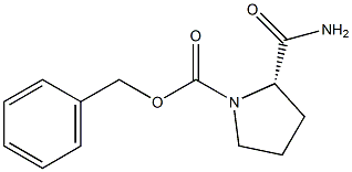 1-CBZ-L-PROLINAMIDE Struktur