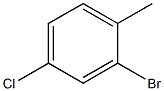 2-BROMO-4-CHLORO-1-METHYLBENZENE Struktur