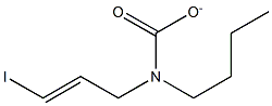 3-Iodo-2-Propenylbutylcarbamate Struktur