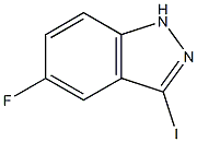 5-FLUORO-3-IODOINDAZOLE Struktur