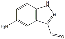 5-AMINOINDAZOLE-3-CARBOXYALDEHYDE Struktur