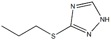 3-N-PROPYLTHIO-1,2,4-TRIAZOLE Struktur