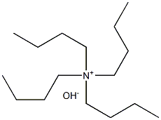 TETRABUTYLAMMONIUM HYDROXIDE - SOLUTION 40 % Struktur