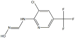 N-[3-chloro-5-(trifluoromethyl)pyridin-2-yl]-N'-hydroxyiminoformamide Struktur