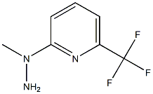 1-[6-(Trifluoromethyl)pyrid-2-yl]-1-methyl hydrazine Struktur