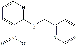 N2-(2-pyridylmethyl)-3-nitropyridin-2-amine Struktur