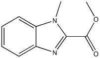 methyl 1-methyl-1H-benzo[d]imidazole-2-carboxylate Struktur