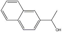 1-(2-naphthyl)ethan-1-ol Struktur