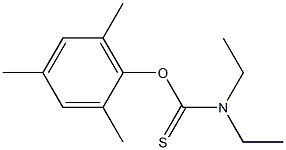 mesityl (diethylamino)methanethioate Struktur