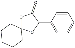 3-phenyl-1,4-dioxaspiro[4.5]decan-2-one Struktur