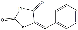 5-benzylidene-1,3-thiazolane-2,4-dione Struktur