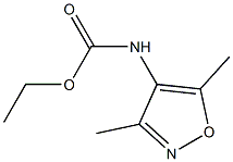 ethyl N-(3,5-dimethylisoxazol-4-yl)carbamate Struktur