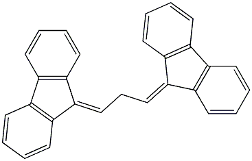 9-[3-(9H-fluoren-9-yliden)propylidene]-9H-fluorene Struktur