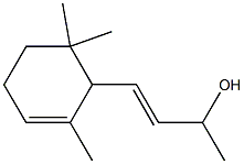 4-(2,6,6-trimethylcyclohex-2-enyl)but-3-en-2-ol Struktur