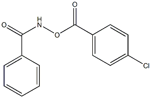 N-[(4-chlorobenzoyl)oxy]benzamide Struktur