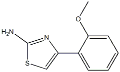 4-(2-methoxyphenyl)-1,3-thiazol-2-amine Struktur